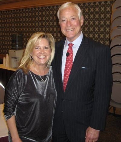 Sharing the stage with Brian Tracy